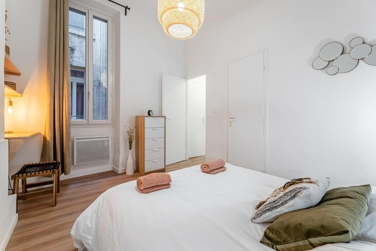 T3 Tout Confort, Moderne, En Centre Ville Marsilia Exterior foto